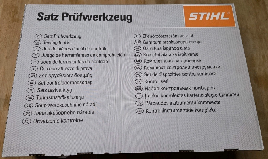 Prüfpumpe Stihl Unter- / Überdruckpumpe